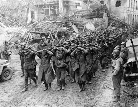 Wehrmacht Soldiers Taken By American 9th Army 1945 | World War Photos