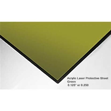 ALS 1100 Acrylic Laser Sheet | Laser Windows | Safety Protection Glasses