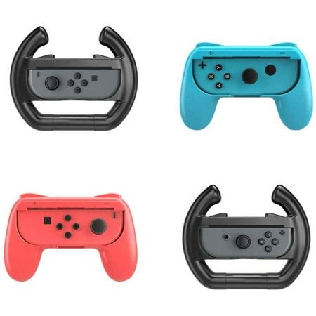 MoKo Grips for Nintendo Switch Joy-Con (2 Pack-Red and Blue) with Mario ...