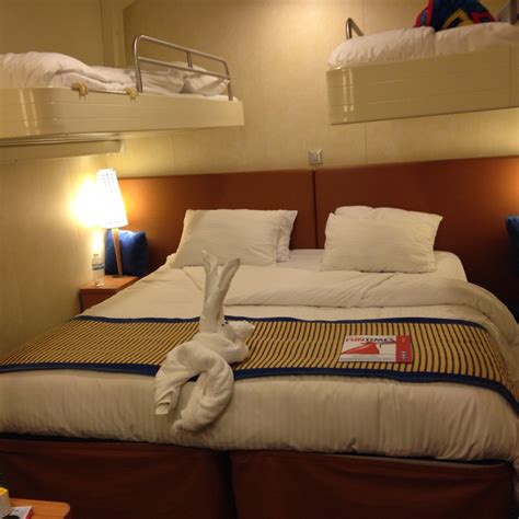 Interior Stateroom, Cabin Category 4F, Carnival Breeze