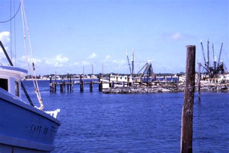 Florida Memory • Close-up view of shrimp boats docked at the fishing village of Mayport.