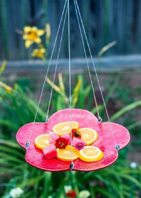 19 DIY Butterfly Feeder Ideas + Quick Liquid Butterfly Food Recipe | Balcony Garden Web