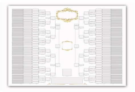 10 Generations Family Tree Printable Instant Download. Royal - Etsy