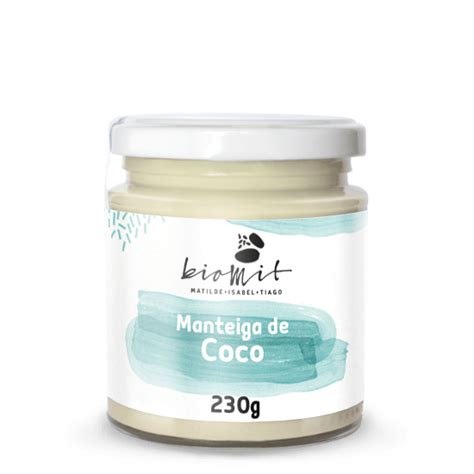 BIOMIT COCONUT BUTTER 230GR - CABAZES BIOLÓGICOS