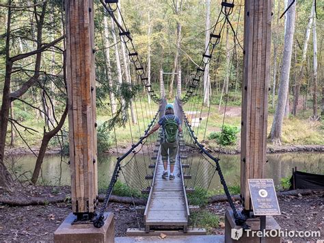 Mohican State Park: Gorge Overlook Trail and Swinging Bridge Ohio ...