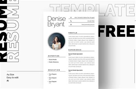 Minimalist Resume Template Free Download in 2024 - ResumeKraft