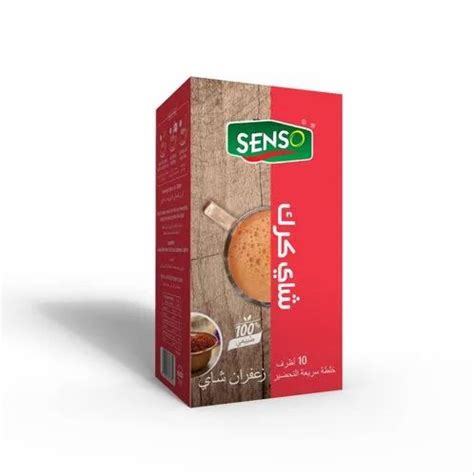 Senso Karak Saffron Tea Pouch, Powder, Packaging Size: 160 Gm at Rs 160/piece in Rajkot