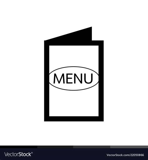 Food menu icon design Royalty Free Vector Image