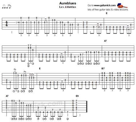 Blues guitar solo #16, acoustic flatpicking - GuitarNick.com