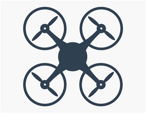 Drone Black And White Clipart Gif , Png Download - Transparent Drone Logo Png , Free Transparent ...