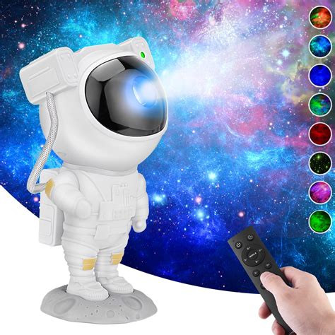 Astronaut Galaxy Projector Starry Sky Night Light Star Nebula Party ...