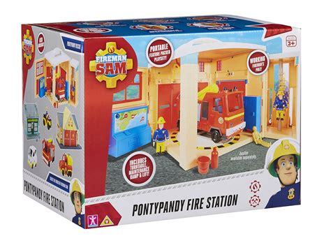 Fireman Sam 06849 Pontypandy Fire Station Playset | eBay