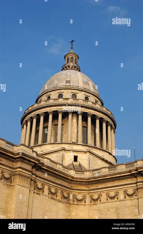 Dome of the Pantheon Building, Paris, France Stock Photo - Alamy