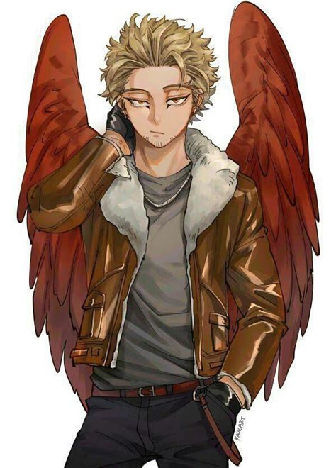 Hawks Mha Fanart Hawks Anime Hot - The Angel of The Sky - Hawks x OC ...