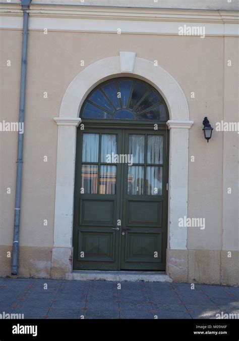 facade of an old railway station train museum Stock Photo - Alamy