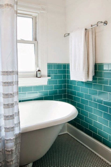 aqua_blue_bathroom_tile_6 | Trendy bathroom tiles, Blue bathroom tile ...