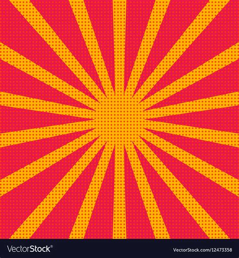 Pop art retro background Royalty Free Vector Image