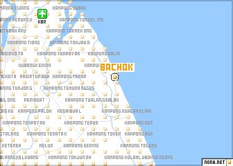 Bachok (Malaysia) map - nona.net