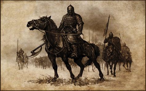 🔥 Download Wallpaper Knights Horses Mountampblade Artwork Medieval by @christiank | Medieval ...