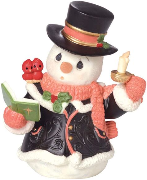 Precious Moments O Come All Ye Faithful 7th in Annual Snowman Series ...