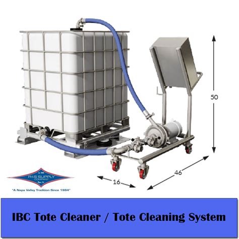 IBC Tote Cleaner | IBC Tote Cleaning System | R&S Supply Company