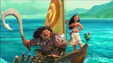 The Rock Reveals First Poster For Disney Animation's MOANA — GeekTyrant