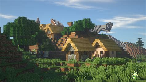 70+ Minecraft Wallpaper Village Picture - MyWeb