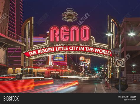 Sign Reno Arch Night, Image & Photo (Free Trial) | Bigstock