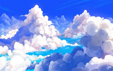 clouds by Shark-Bites on DeviantArt | Sky art, Environment concept art ...