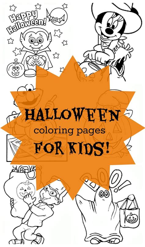 Free Halloween Coloring Pages for Kids Halloween Pumpkin Coloring Pages, Free Halloween Coloring ...