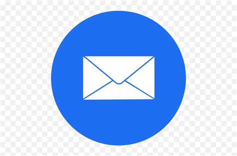 Email Icon Aesthetic Blue - bmp-i