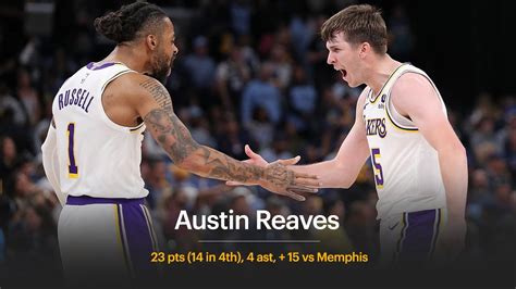 Austin Reaves (23 points, 14 in 4th Quarter) Game 1 Highlights vs ...