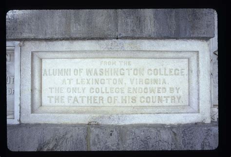 Alumni of Washington College (130' level) (U.S. National Park Service)