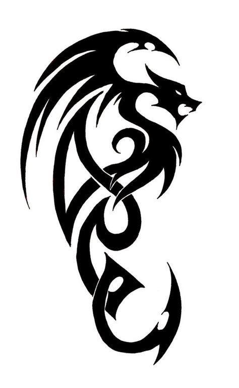 Dragon Tattoo Simple, Dragon Tattoo Outline, Dragon Tattoo Drawing ...