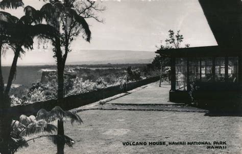 Volcano House Hawaii Postcard