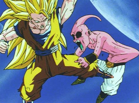 Dbz Goku Ssj3 Vs Kid Buu