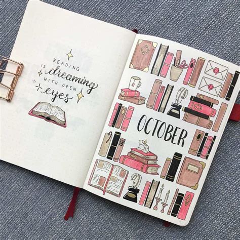 37 brilliant book bullet journal theme ideas and inspirations – Artofit