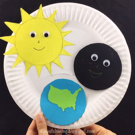 Solar Eclipse Craft - The Joy of Sharing