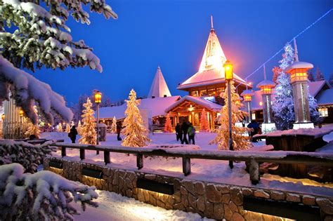 Let's travel the world!: Santa Claus Village in Rovaniemi, Finland.