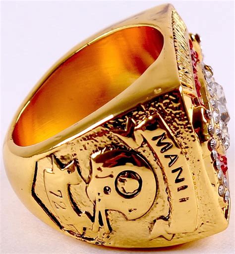 Washington Redskins 1988 Super Bowl XXII Championship Replica Ring Size 10 | Property Room