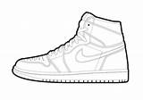 Awesome Nike Jordan 1 coloring page  Download Print Or Color Online sketch template