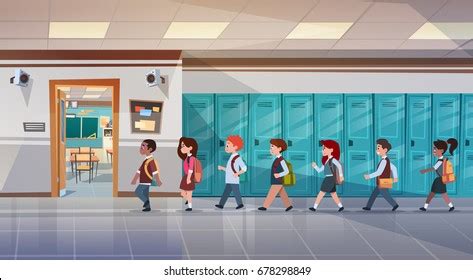 14,634 School Hallway Images, Stock Photos, 3D objects, & Vectors | Shutterstock