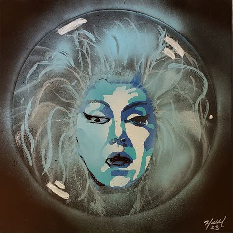 Madame Leota Crystal Ball - Steel City Spray Art