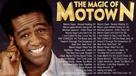 The Best Of Motown Songs 60s 70s -- The Four Tops, Marvin Gaye, Stevie ...