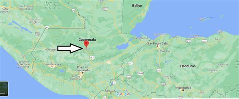 ¿Dónde está Cobán Guatemala? Mapa Cobán - ¿Dónde está la ciudad?