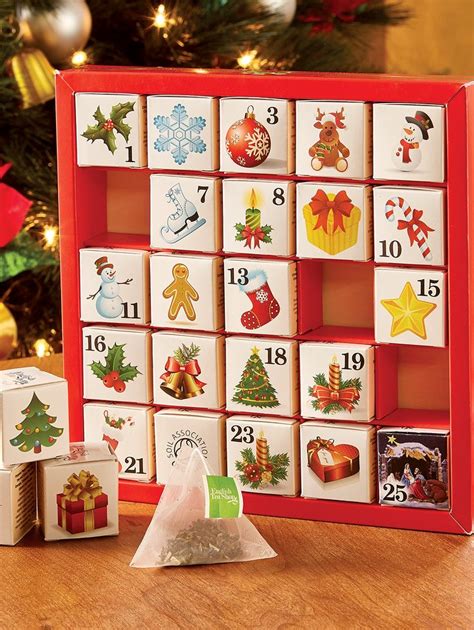 English Tea Shop Advent Calendar | Tea advent calendar, Diy advent calendar, Tea shop