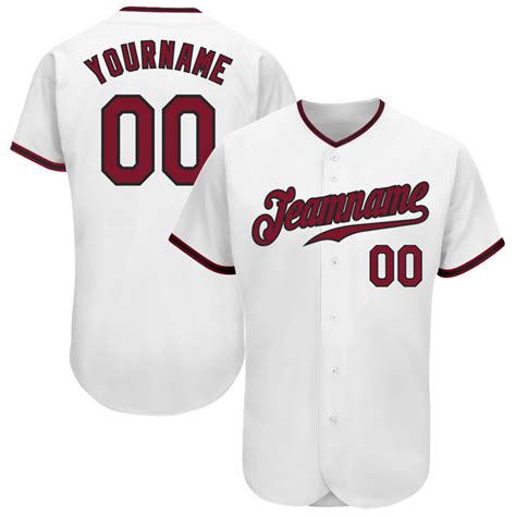 Custom Baseball White Jersey Maker, Personalized Baseball White Jerseys ...