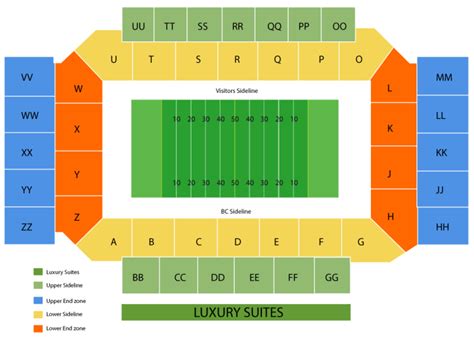 Alumni Stadium Seating Chart | Cheap Tickets ASAP