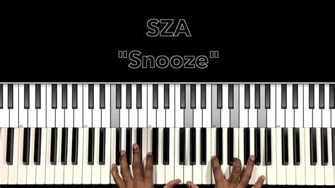 SZA "Snooze" Piano Tutorial - YouTube