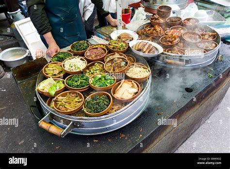 Hot street food, Shanghai, China Stock Photo - Alamy